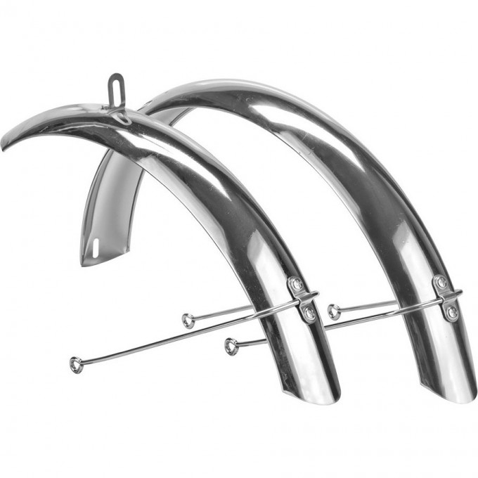 Крылья STELS 16" Flyte полноразмерные, хромированные 610101