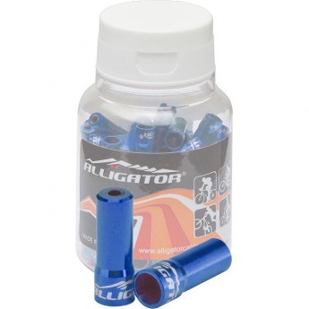 Наконечник LY-HPA09-BL оболочки троса тормоза, 5,2х17,5мм, алюминиевый синий, банка 100 шт. Наконечник LY-HPA09-BL оболочки троса тормоза, 5,2х17,5мм, алюминиевый синий, банка 100 шт.