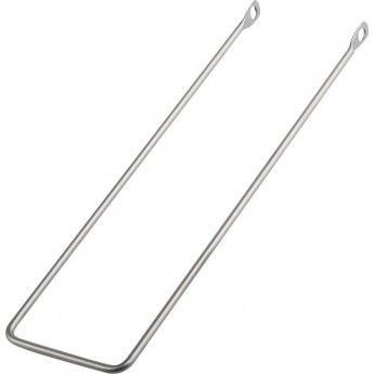 Подпорка для велокорзины 28", стальная хромированная