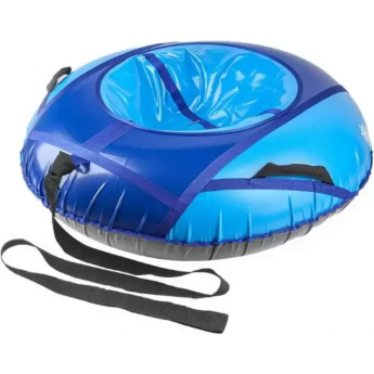 Санки надувные (тюбинг) STELS 110 см тент с камерой, голубой/синий