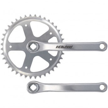 Шатуны HDL-S140 1/2"х1/8" 44Т 165 мм, хромированные