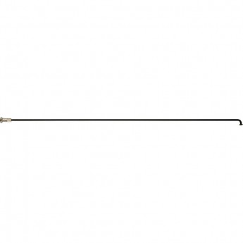 Спица с латунным ниппелем 258 мм, стальная черная