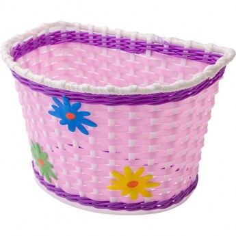 Велокорзина HL-BS02-4 розовая Велокорзина HL-BS02-4 розовая