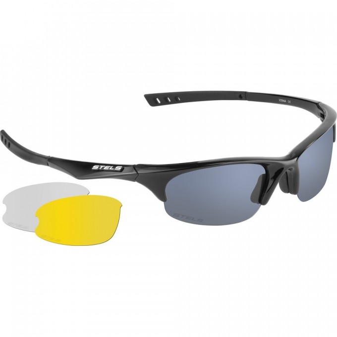 Велоочки STELS 9394A черные 700030