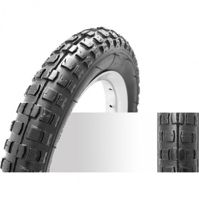 Велошина (камера+покрышка) DURO 16" HF 143 с автовентилем 070003