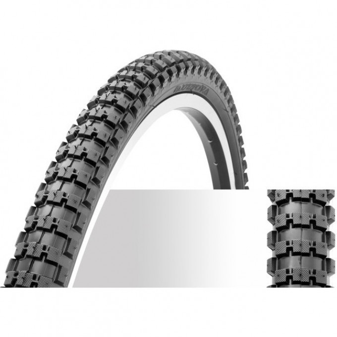 Велошина (камера+покрышка) INNOVA 14" х2,4 IA -2021 с автовентилем 080033