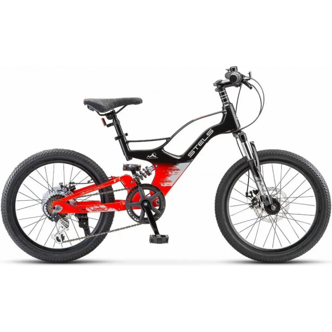 Велосипед STELS LEADER-250 MD 20" Z010 (JU135250) красный-черный 4680091562449