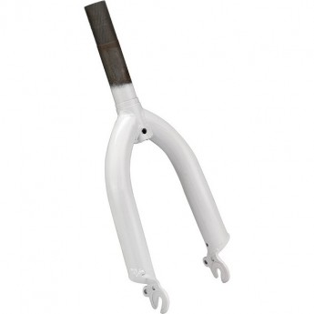 Вилка 12" шток 1" белая Вилка 12" шток 1" белая