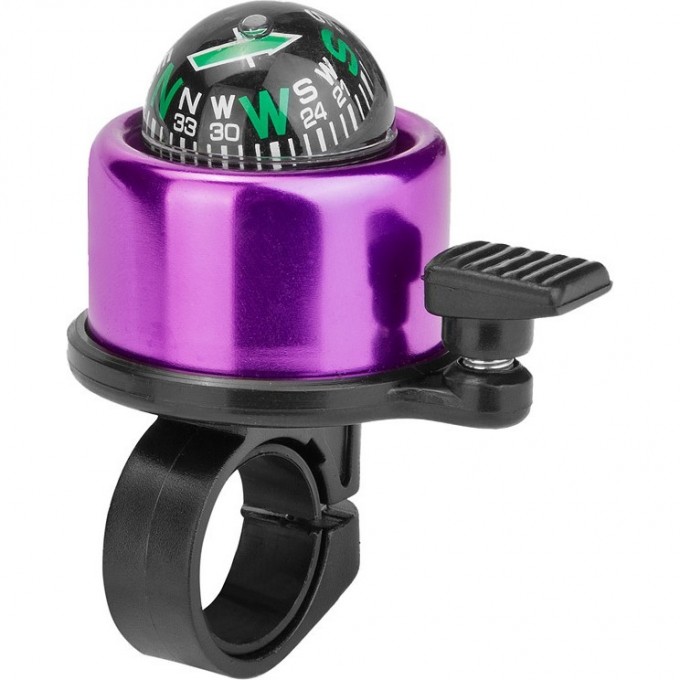 Звонок 14A-04 "Компас" чёрно-фиолетовый 210102