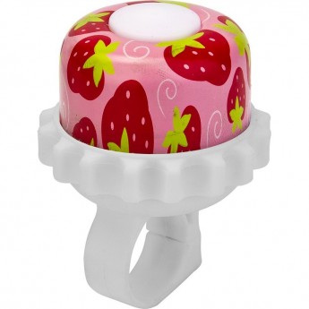 Звонок 23R-01 "Клубника" бело-красный Звонок 23R-01 "Клубника" бело-красный